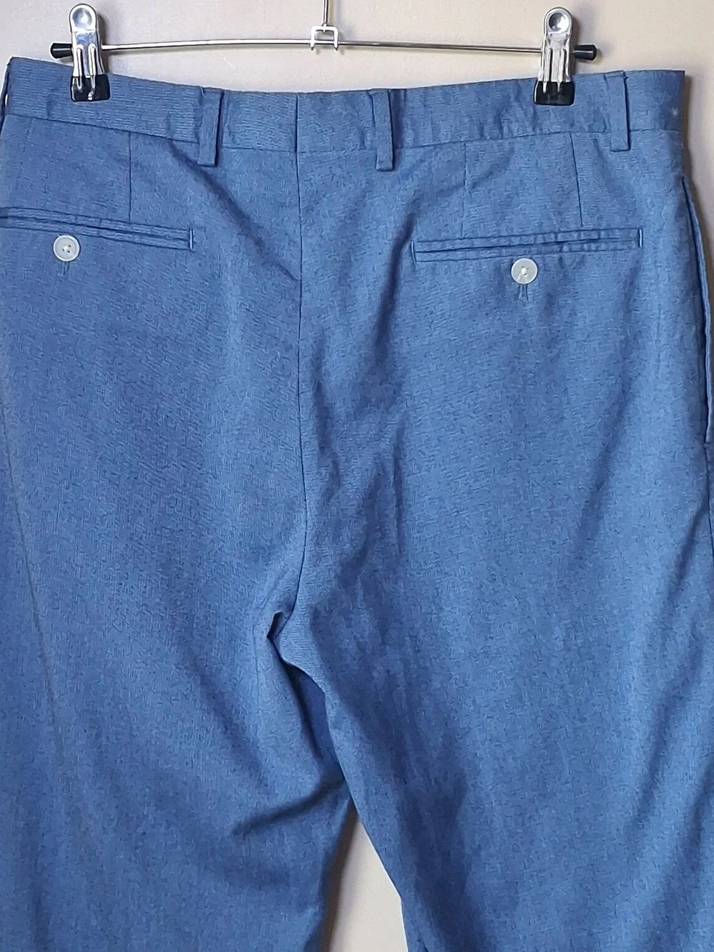 Ralph Lauren Trousers,Classic fit, Flat-front,Color: Blue, Size 32 × 32